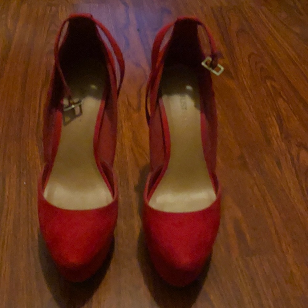 Gently used red heels